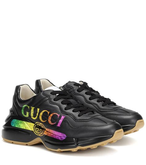 gucci shoes black sneakers